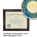 Albany State University Certificate with Frame