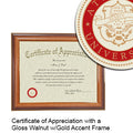 Atlantis University Certificate with Frame