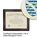 Augusta State University Certificate with Frame