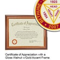 Bethune-Cookman University Certificate with Frame