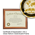 Beulah Heights University Certificate with Frame
