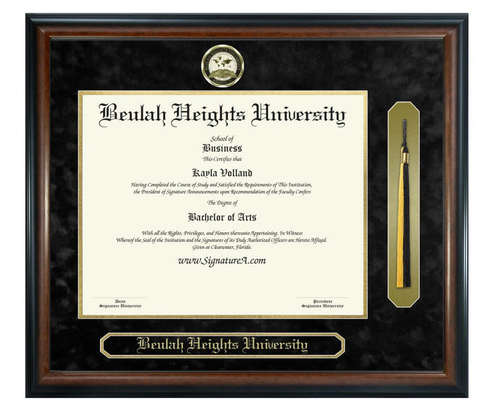 Beulah Heights University Diploma Frame (SNT)