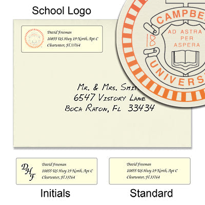 Campbell University Return Address Labels