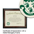 Castleton State College Certificate with Frame