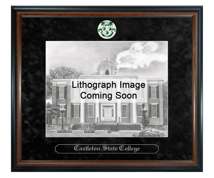 Castleton State College Litho Frame,Diploma Frame (XSNL)