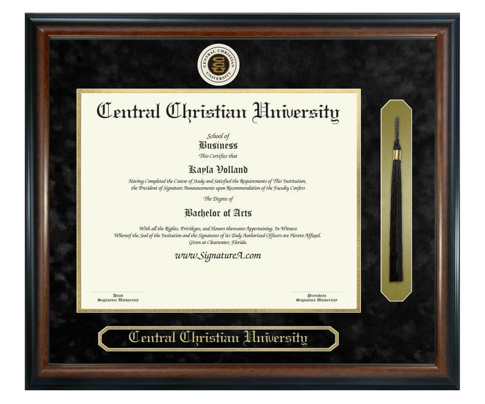Central Christian University Diploma Frame (SNT)
