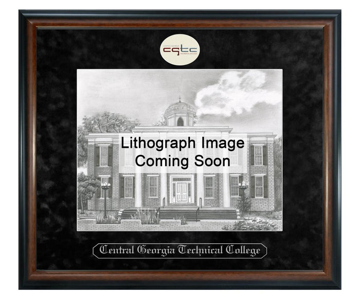 Central Georgia Technical College Litho Frame,Diploma Frame (XSNL)