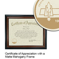 Central Wyoming College Certificate with Frame