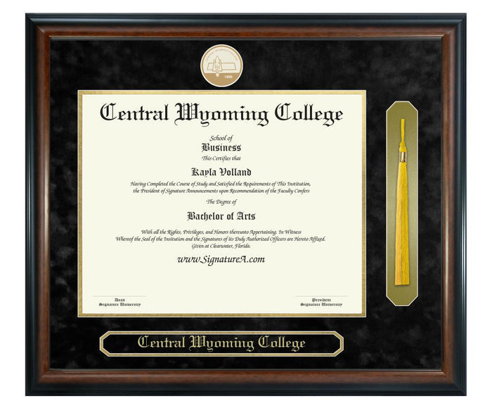 Central Wyoming College Diploma Frame (SNT)