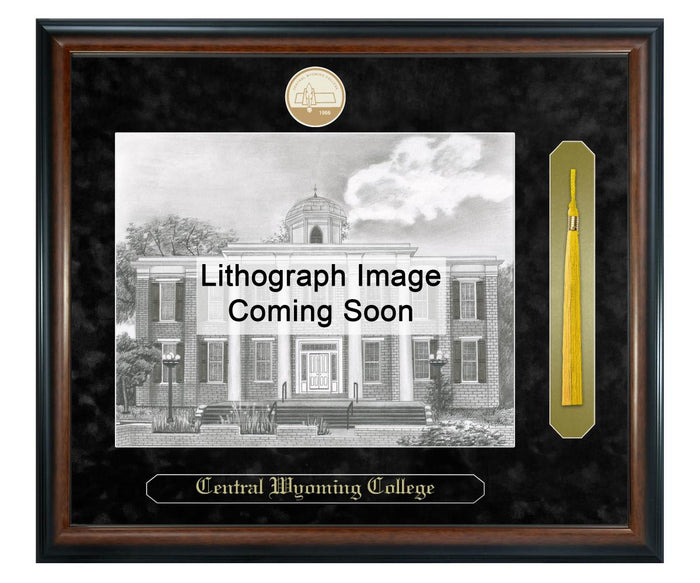 Central Wyoming College Litho Frame,Diploma Frame (XSNTL)