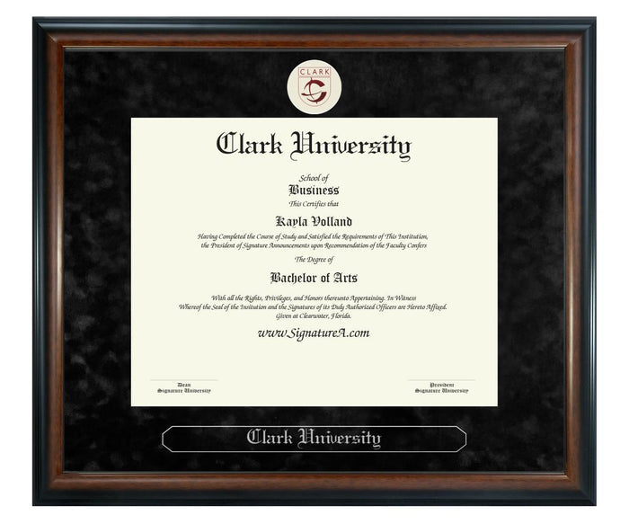Clark University Diploma Frame (SN)