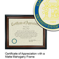Clayton State University Certificate with Frame