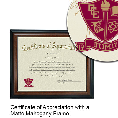 Clearwater Christian College Certificate with Frame