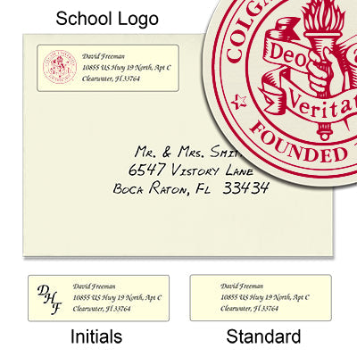 Colgate University Return Address Labels