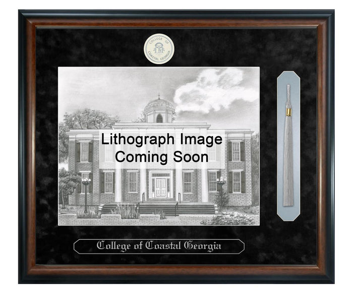 College of Coastal Georgia Litho Frame,Diploma Frame (XSNTL)