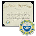 College of Mount St. Joseph Certificate of Appreciation