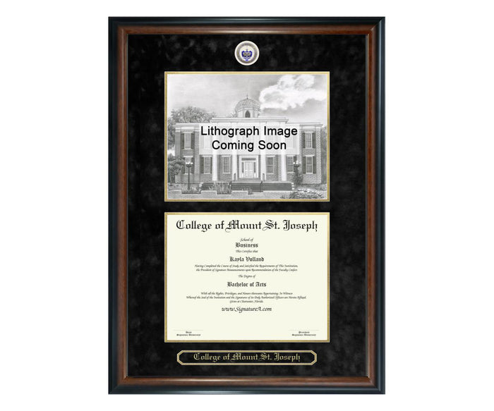 College of Mount St. Joseph Diploma Frame (SNL)