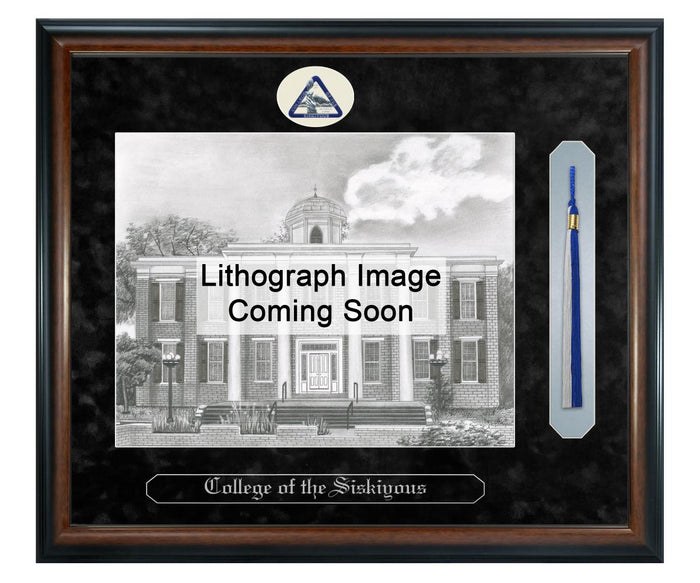 College of the Siskiyous Litho Frame,Diploma Frame (XSNTL)