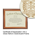 Columbus State University Certificate with Frame