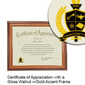 Creighton University Certificate with Frame