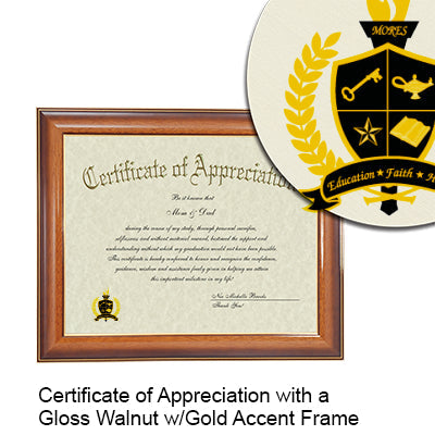 Creighton University Certificate with Frame