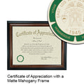 East Los Angeles College Certificate with Frame