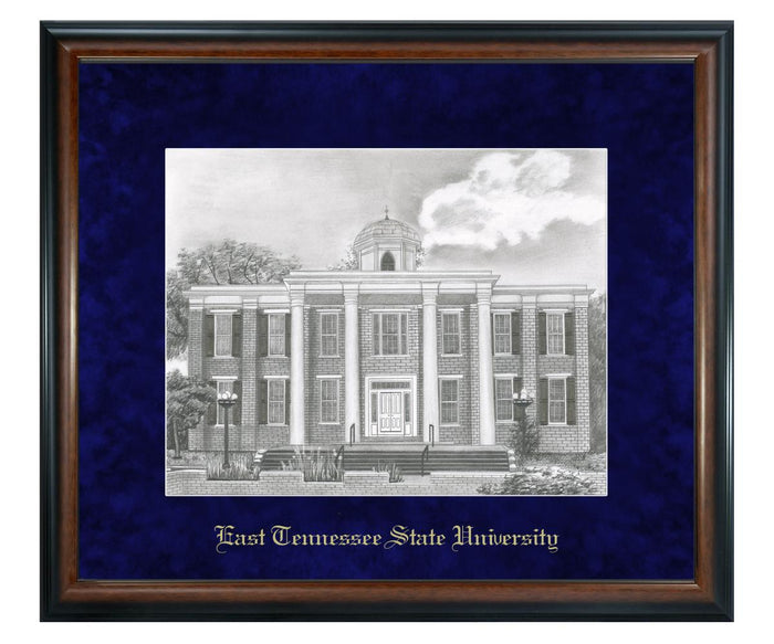 East Tennessee State University Litho Frame,Diploma Frame (XNL)