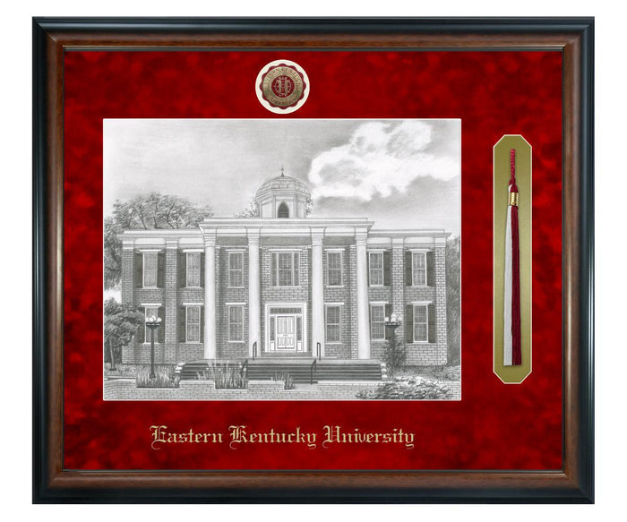 Eastern Kentucky University Litho Frame,Diploma Frame (XSNTL)