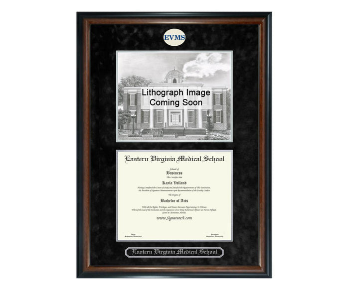 Eastern Virginia Medical School Diploma Frame (SNL)