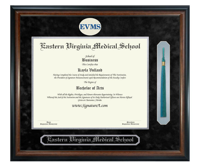 Eastern Virginia Medical School Diploma Frame (SNT)