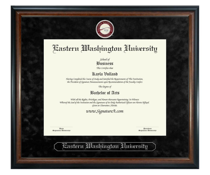 Eastern Washington University Diploma Frame (SN)
