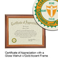 Florida A&M University Certificate with Frame