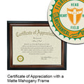 Florida A&M University College of Law Certificate with Frame