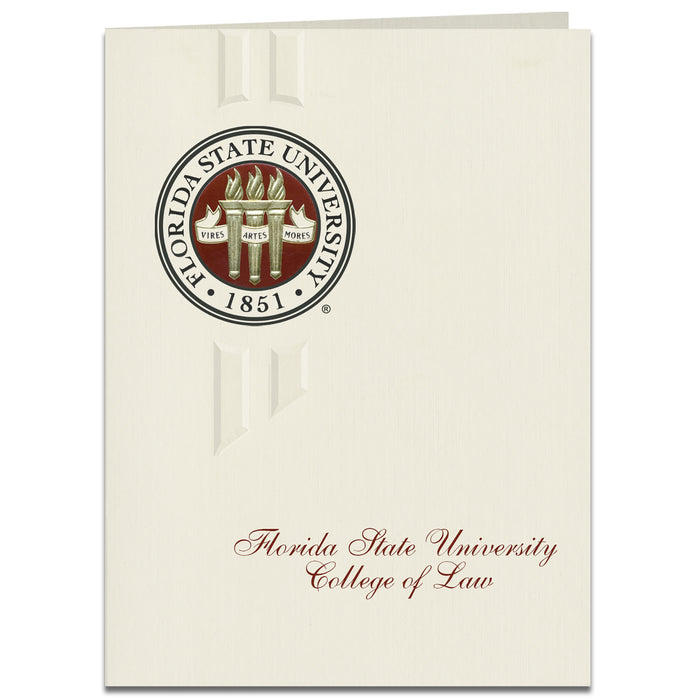 Florida State University College of Law Announcement (Elegant Style)