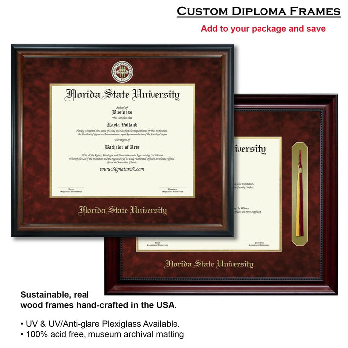 Florida State University Graduation Announcement (Framed Style) Not ready