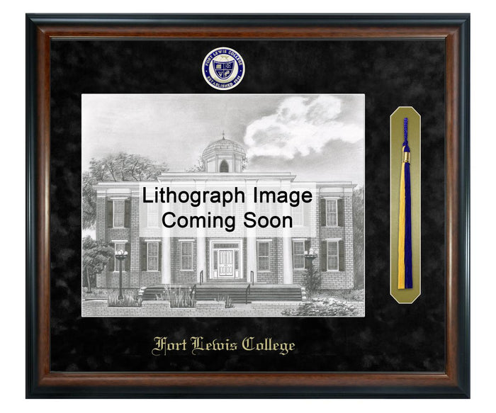 Fort Lewis College Litho Frame,Diploma Frame (XSNTL)