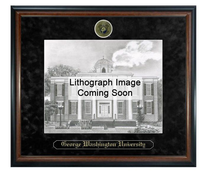 George Washington University Litho Frame,Diploma Frame (XSNL)