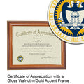 Georgia Institute of Technology Certificate with Frame