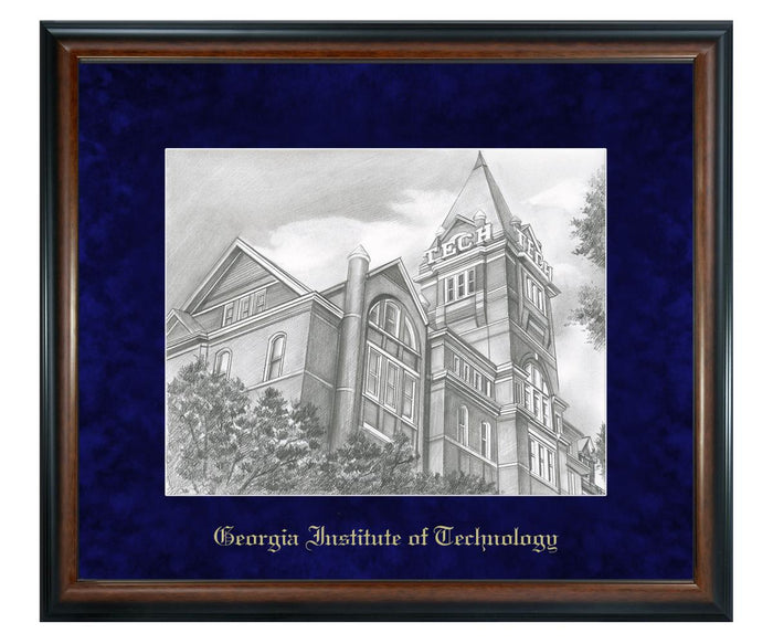 Georgia Institute of Technology Litho Frame,Diploma Frame (XNL)