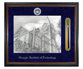 Georgia Institute of Technology Litho Frame,Diploma Frame (XSNTL)