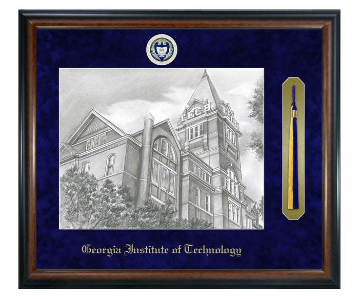 Georgia Institute of Technology Litho Frame,Diploma Frame (XSNTL)