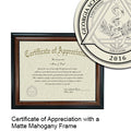 Georgia School of Orthodontics Certificate with Frame