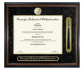 Georgia School of Orthodontics Diploma Frame (SNT)