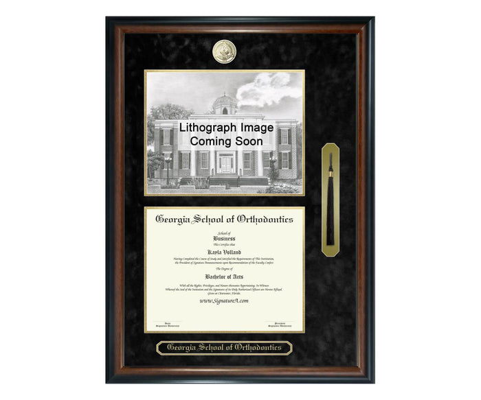 Georgia School of Orthodontics Diploma Frame (SNTL)