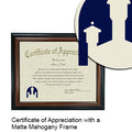Graceland University Certificate with Frame