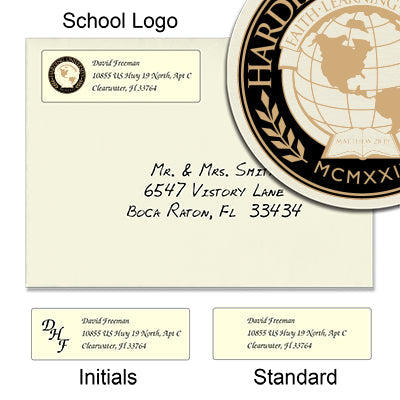 Harding University Return Address Labels