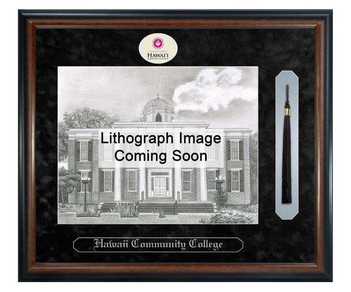 Hawaii Community College Litho Frame,Diploma Frame (XSNTL)