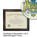 Hofstra University Certificate with Frame