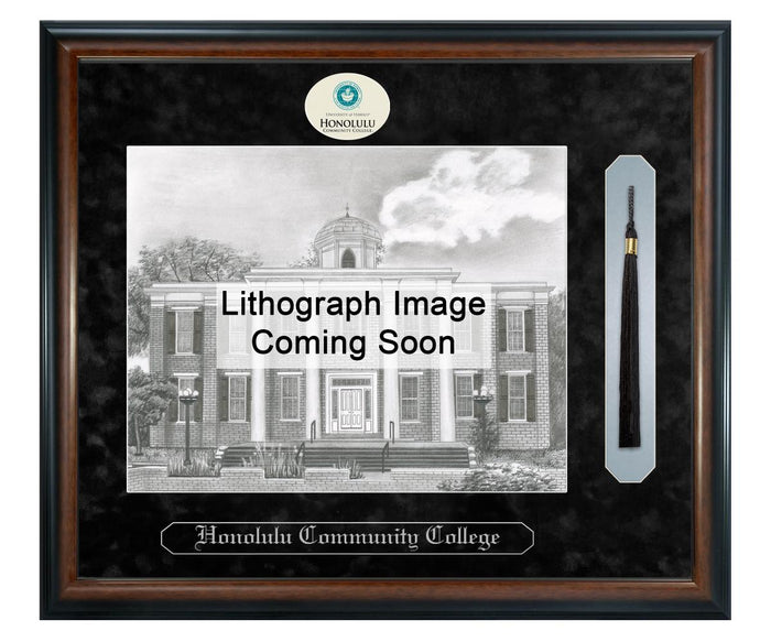 Honolulu Community College Litho Frame,Diploma Frame (XSNTL)