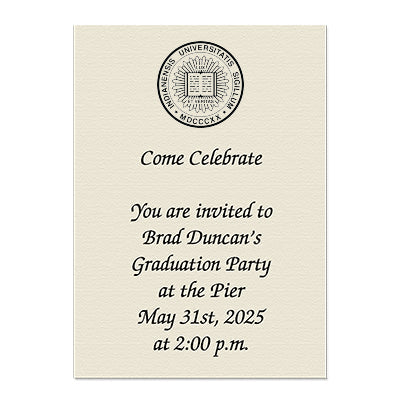 Indiana University Personal Notecard
